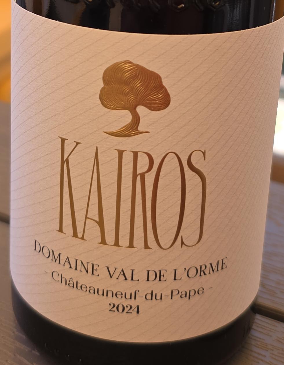 Chateauneuf du Pape Kairos Label