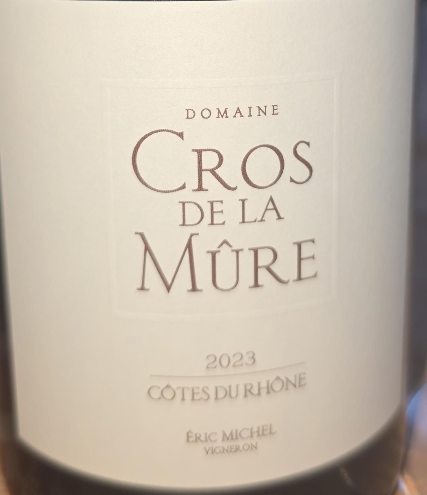Cotes du Rhone Blanc Label