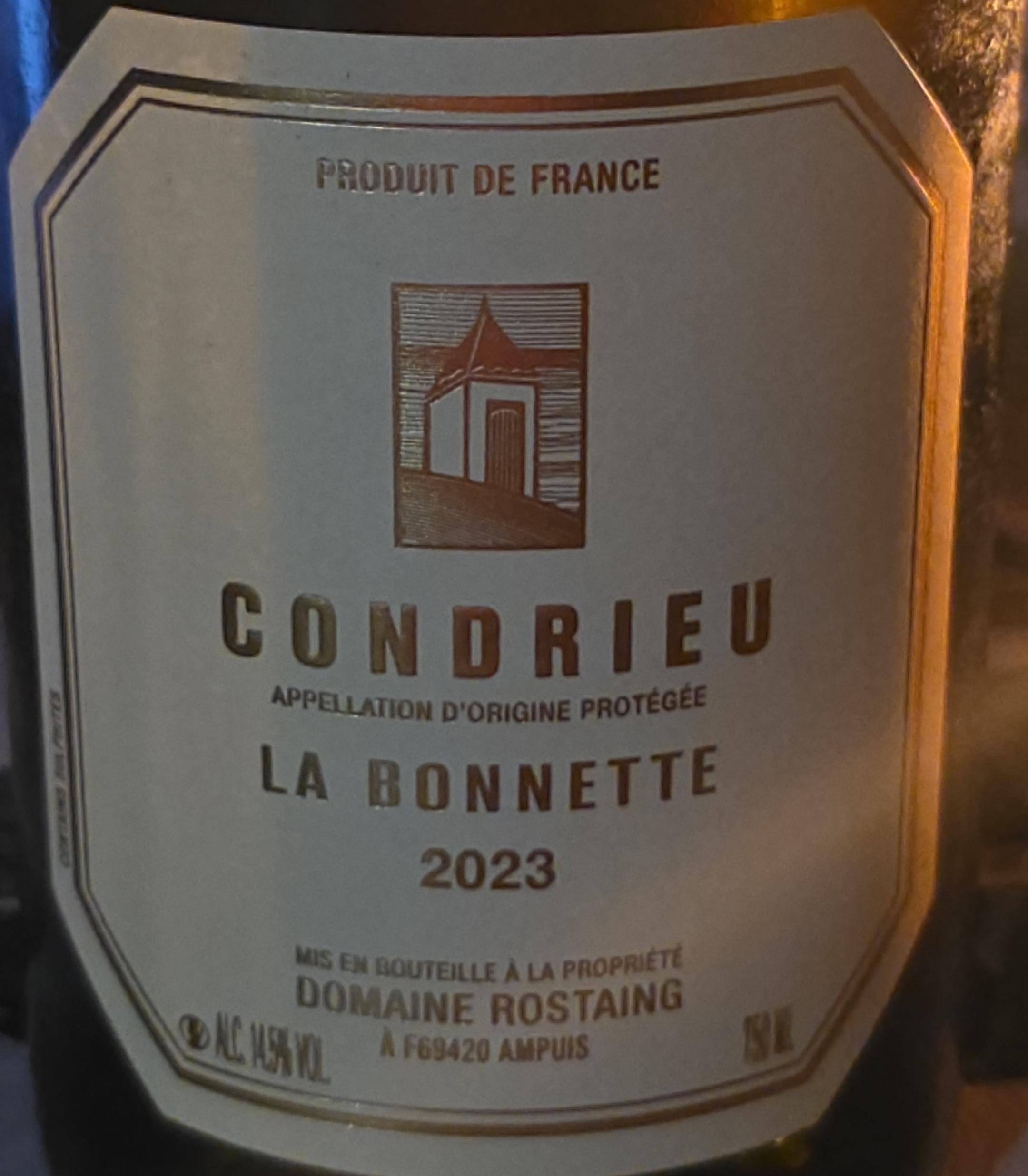 Domaine Rostaing - Condrieu - La Bonnette