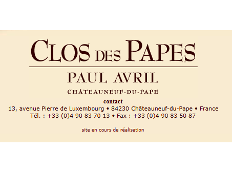 Clos des Papes Logo