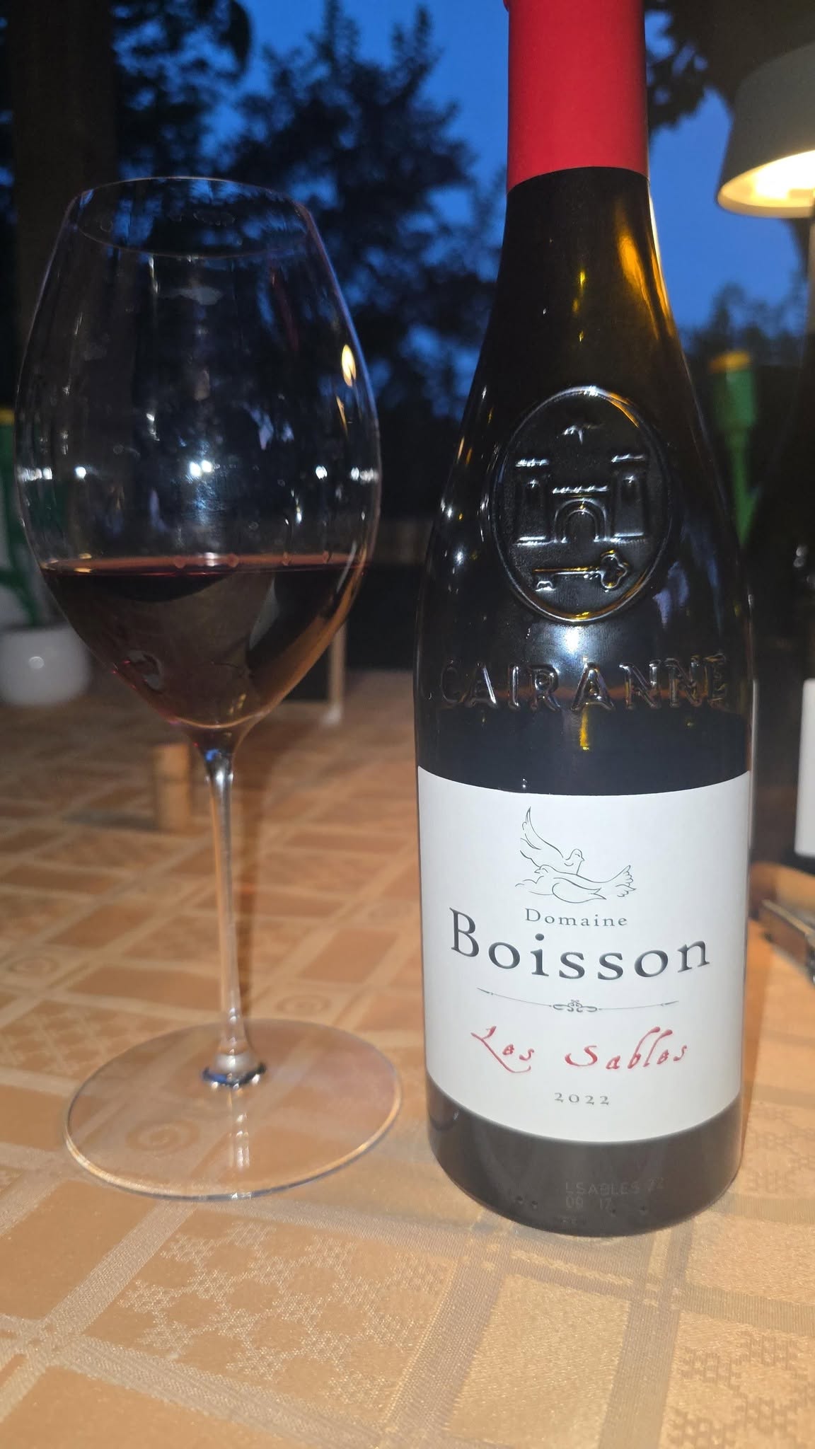 Domaine boisson - Les Sables - 2022