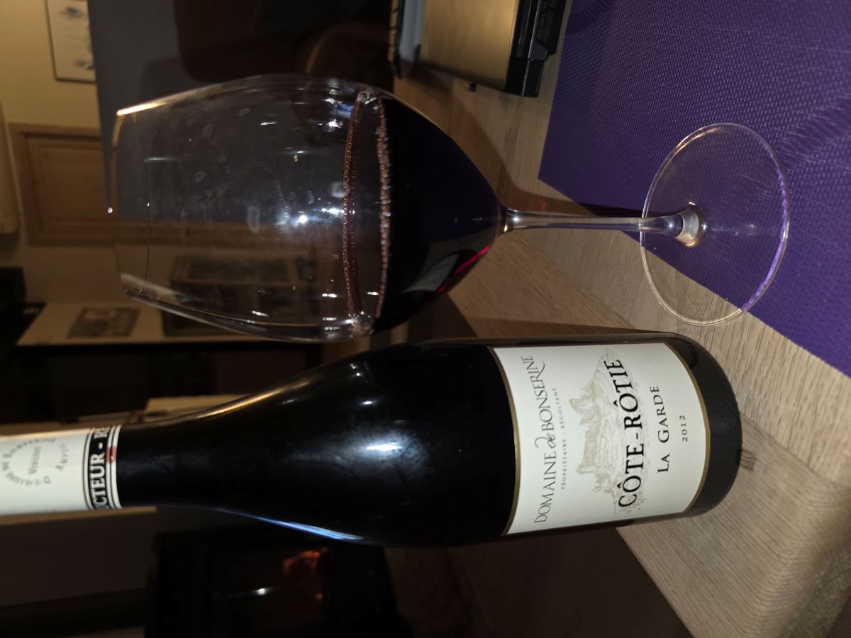 Domaine de Bonserine Cote Rotie La Garde 2012
