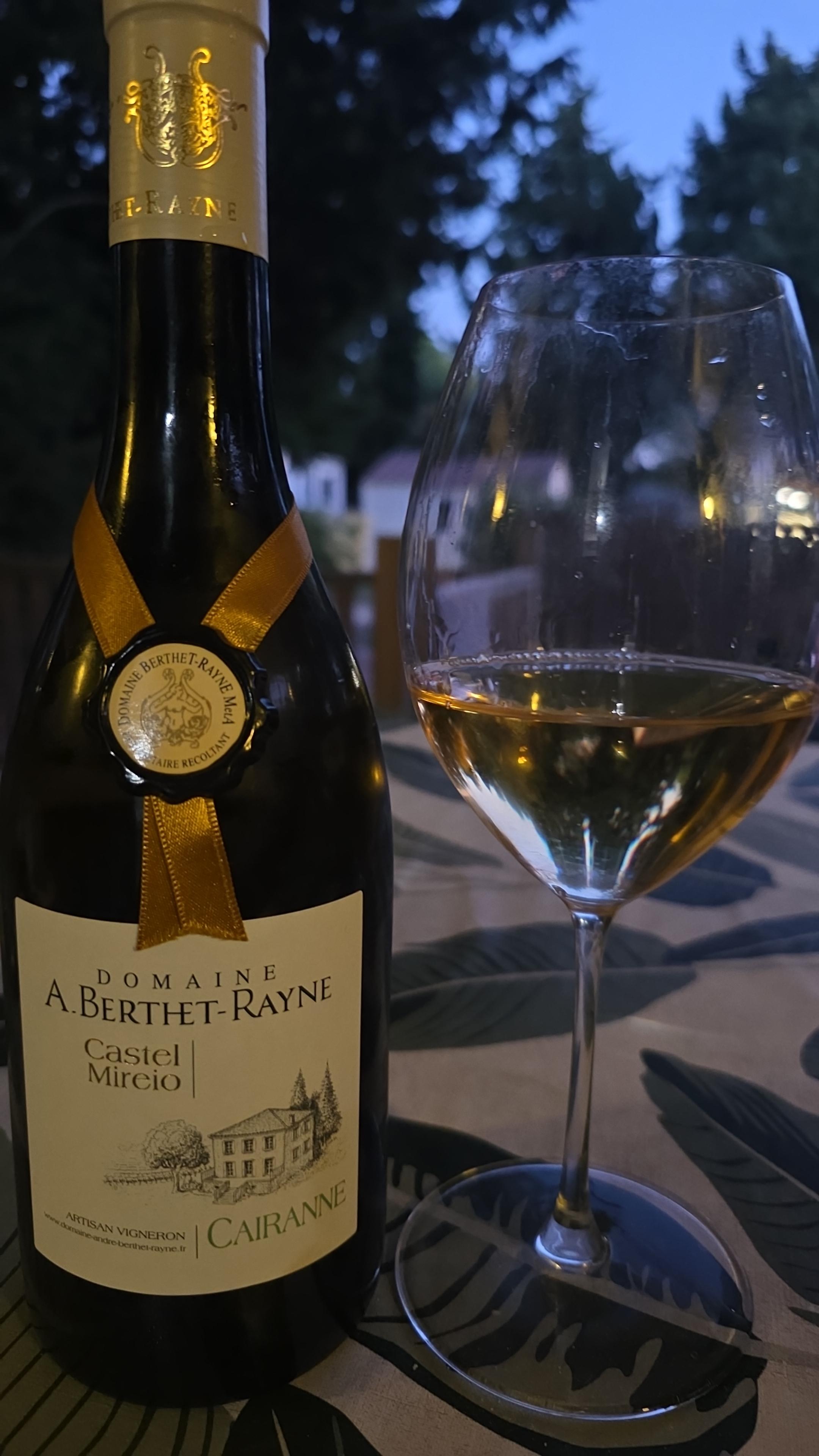 Domaine A. Berthet-Rayne - Cairanne - Castel Mireio blanc - 2024